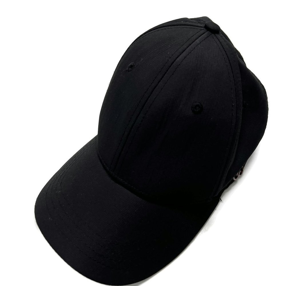 Dicks Sporting Goods‎ Solid Plain Black Baseball Hat Cap Adjustable